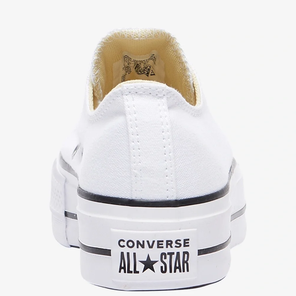 Converse White Platform Sneakers - Picture 5 of 7